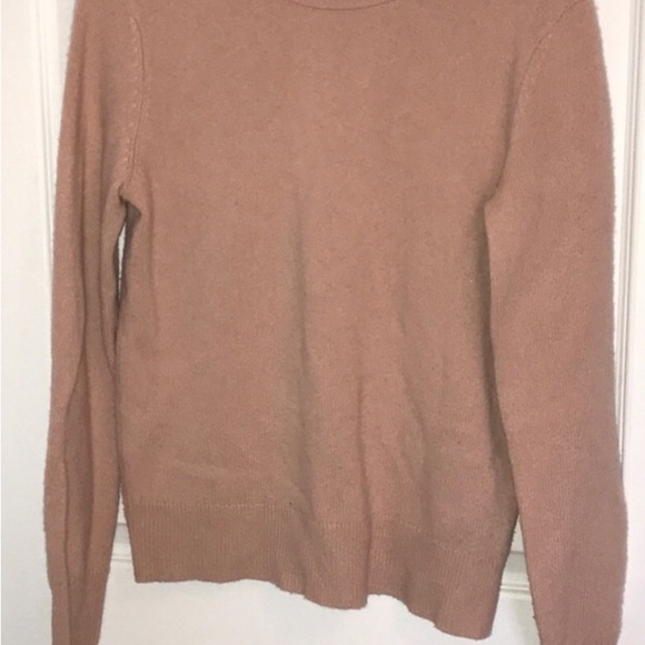 Theory Cashmere Sweater (CL04), Pretty Pale Pink, Medium - Picture 2 of 5